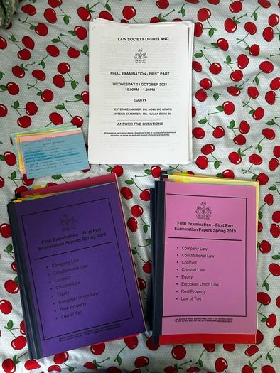 Law and FE-1 books