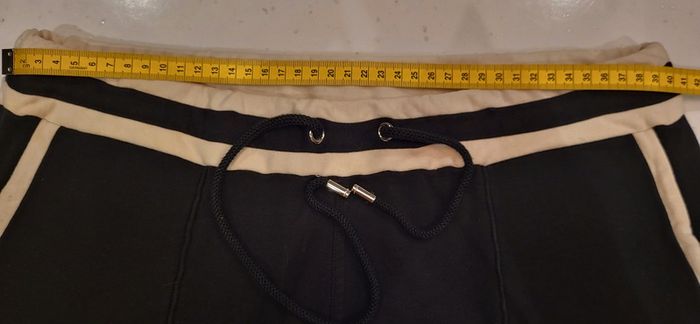 GUCCI black striped cotton  track pants Sz M (10-14) Rrp 450 (New)