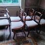 Set of 8 vintage Dining Chairs Image 3