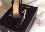 Wallis sling back high heel shoe