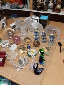 Glass Crystal ornaments