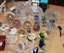 Glass Crystal ornaments