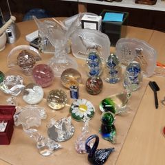 Glass Crystal ornaments