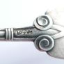 Vintage Decorative Sterling Silver Fork 12,5g Image 7