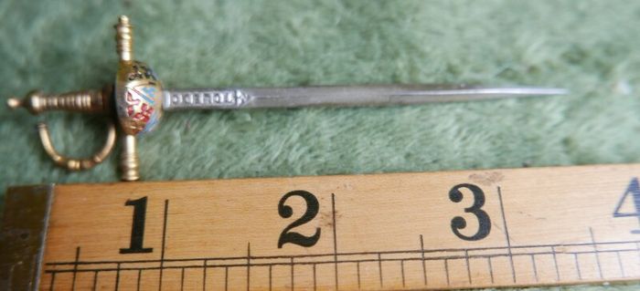 Vintage 1960 Toledo Cocktail Swords, Vintage Cocktail Skewers