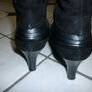 VAN DAL Black Boots Suede Leather Knee High Boots. Uk 6 Eu 39. Immaculate Image 6