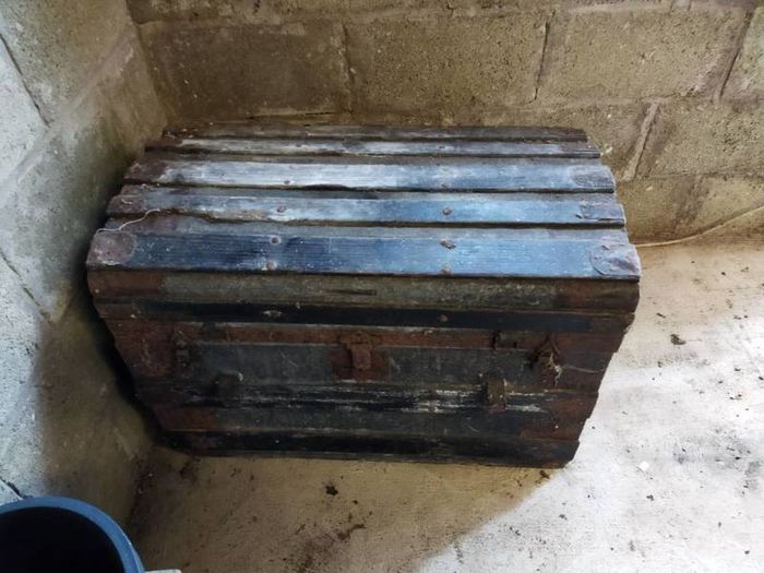 Antique Steamer Trunk