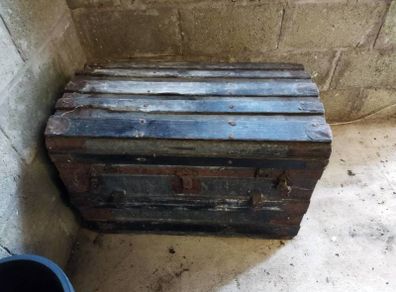 Antique Steamer Trunk