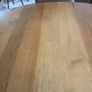 Solid Oak Table and 8 leather chairs Image 8