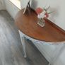 Half moon shaped side table Image 5