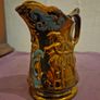 English Copper Lusterware Pitcher Image 3
