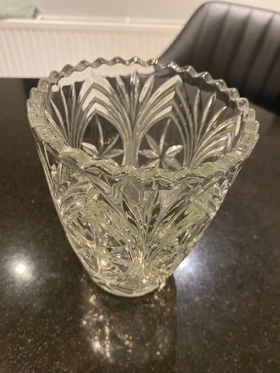 Vintage glass vase