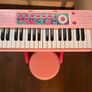 Big Steps Musical Keyboard and Stool Pink Image 2
