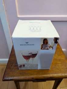 4 Wedgewood Wine Glasses