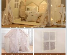 Kid tent beige