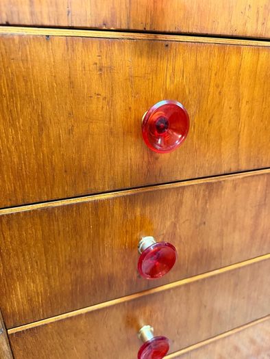 Very Cool Mid-Century Teak Chest of Drawers