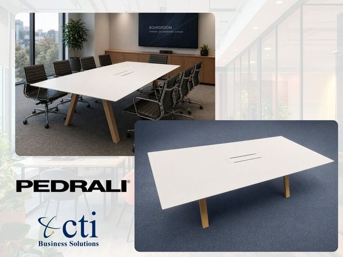Pedrali Meeting Table - 2400MM x 1200MM