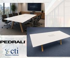 Pedrali Meeting Table - 2400MM x 1200MM