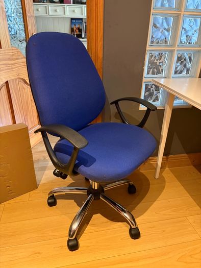 Desk and chair