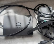 Dell WD15 K17A001 USB-C Docking Station Monitor Dock 4K with 130W Adapter Power Supply PSU