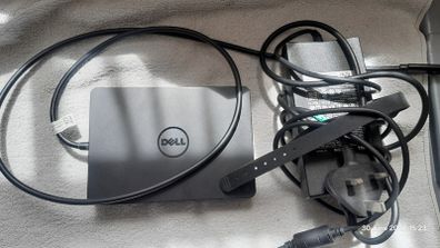 Dell WD15 K17A001 USB-C Docking Station Monitor Dock 4K with 130W Adapter Power Supply PSU