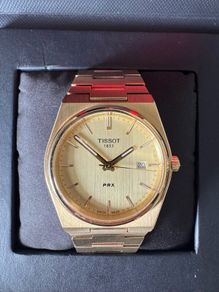 Tissot PRX Quartz Gold Full Set