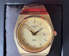 Tissot PRX Quartz Gold Full Set