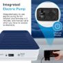 Luxury King Size Double Queen Air Bed - Elevated Inflatable Air Mattress, Electric Built-in Pump, Raised Pillow & Structured I-Beam Technology, Height 56cm (FREE SHIPPING) Image 5