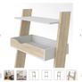 Ladder Desk Shelf+Gaming Chair with footrest Image 5