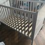 Cot Bed Grey Image 2