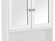 main image for ad _Bathroom Cabinet, Wall Cupboard, Mirror with Shelf, Wooden Makeup Cabinet