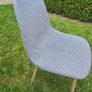 8 Dining Chairs - Grey Image 3