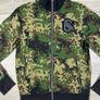 Vintage Y2K Nike Brazil Canarinhos Camo Bomber Jacket Mens Small Image 2