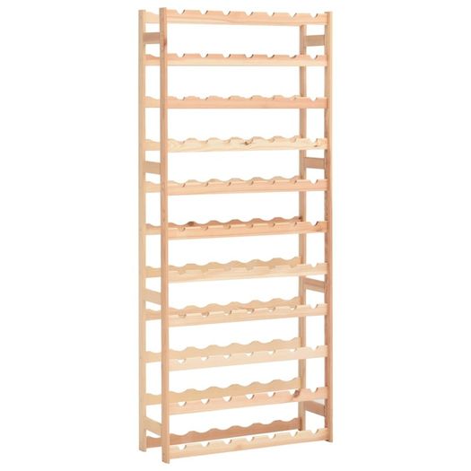 BN Wine Rack for 77 Bottles Pinewood