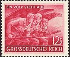 WW2 German stamp