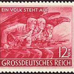 WW2 German stamp