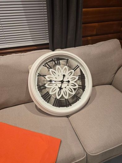 large White Clock