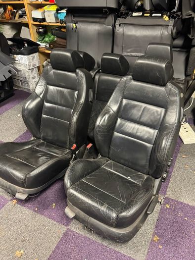 Mk4 golf leather heated 3 door Recaro seats cards