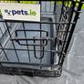 Small Dog Crate (Foldable) with Fray - Good Condition Image 2