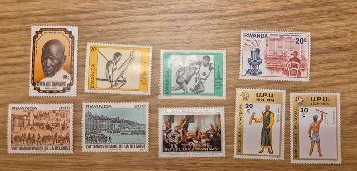 350 Postage Stamps