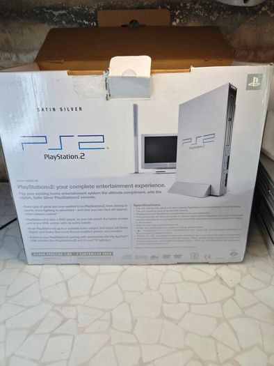 Ps2 Satin Silver Boxed
