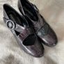 Stephanie Moreno Grey Wedge Shoes - Size 39 - New in Box Image 7