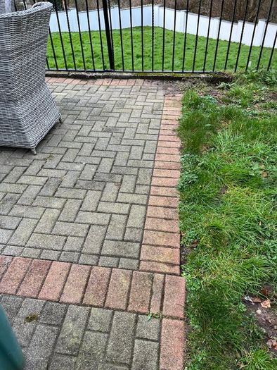 Patio bricks