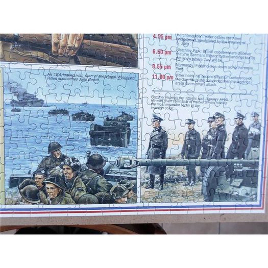 Operation Overlord - D-day Landings - 50th Anniversary Jigsaw (1994)