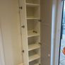Shaker style METOD IKEA Pantry Style Storage with Chrome Handle Image 2