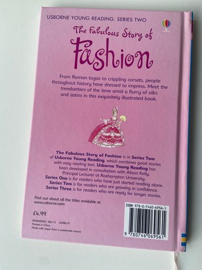 Usborne - The Fabulous Story of Fashion - Brand new