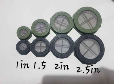 1inch Isopod-reptile stainless steel mesh Vent