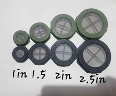 2.5inch Isopod-reptile stainless steel mesh Vent