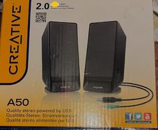 Creative stereo speakers