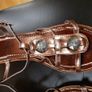 Ladies Sherbert sandals.Size 8.Wedged.Bronze Image 7